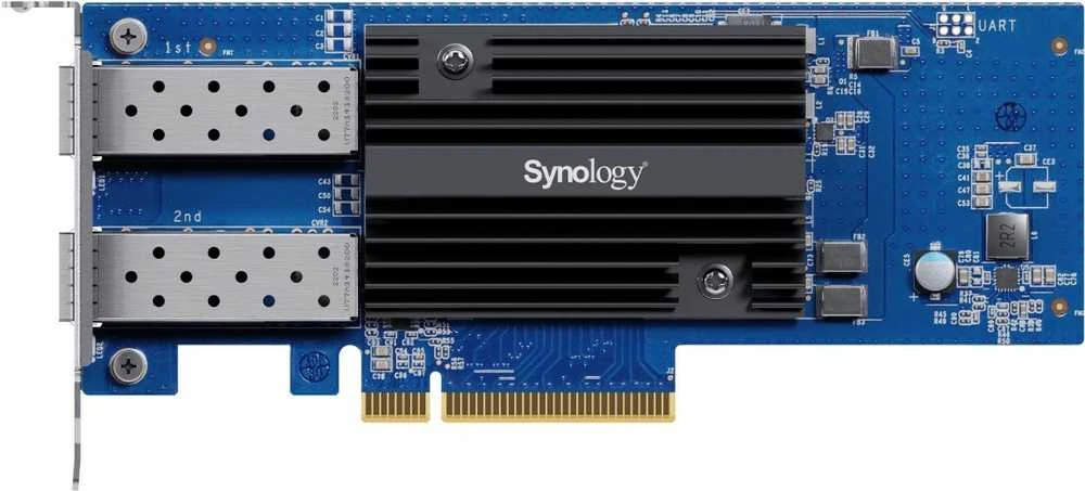 SYNOLOGY E10G30-F2 dviejų prievadų 10GbE SFP+ adapteris