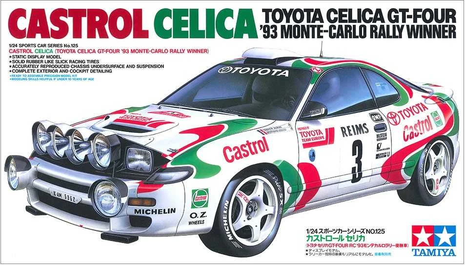 Tamiya - Castrol Celica Toyota GT-Four, 1/24, 24125