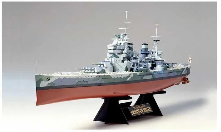 Tamiya – britų mūšio laivas „Prince of Wales“, 1/350, 78011