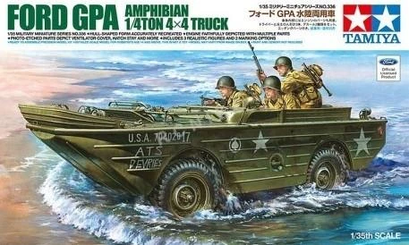 Tamiya Ford GPA amfibija 4x4 1/35 plastikinis surenkamas modelis (35336)