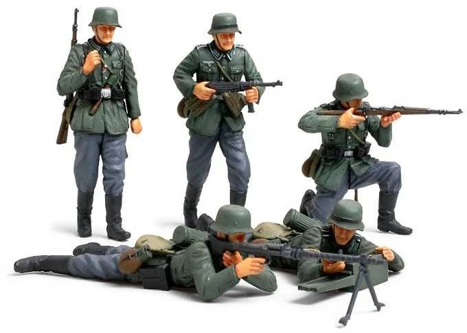 Tamiya – vokiečių pėstininkų rinkinys (Prancūzijos kampanija), 1/35, 35293