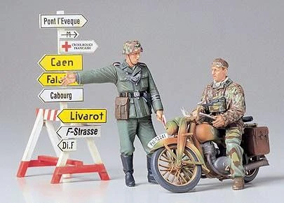 Tamiya – vokiškų motociklų tvarkingas komplektas, 1/35, 35241