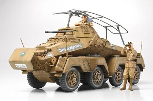Tamiya Sd.Kfz.232 8-ratų Afrikos korpuso žvalgybinis šarvuotis 1/35
