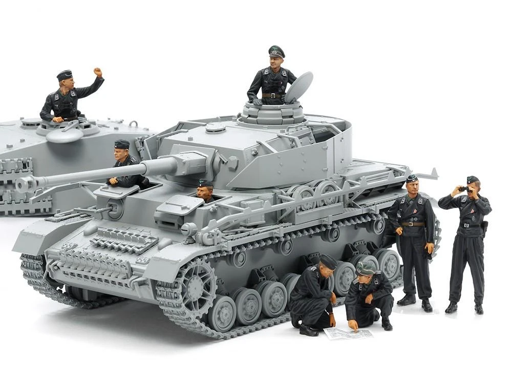 Tamiya Vermachto tankų įgulos figūrėlių rinkinys 1/35, 35354