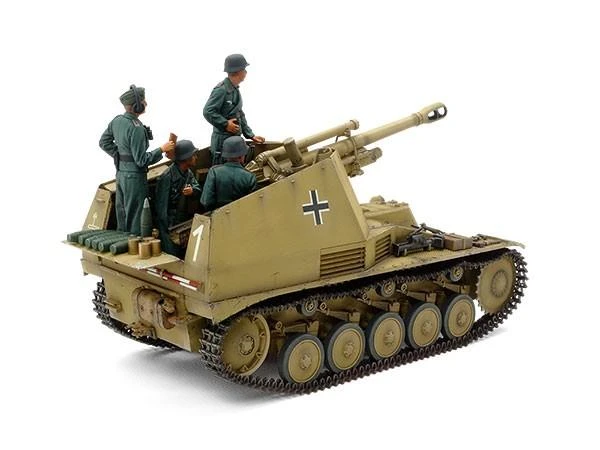 Tamiya Wespe – vokiečių savaeigė haubica 1/35, plastikinis modelis 35358