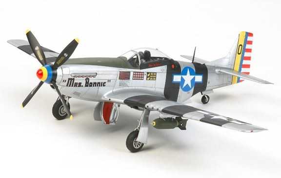 Tamiya P-51D/K Mustang Pacific Theater surenkamas naikintuvo modelis 1/32, 60323