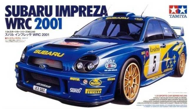 Tamiya - Subaru Impreza WRC Monte Carlo 2001, 1/24, 24240