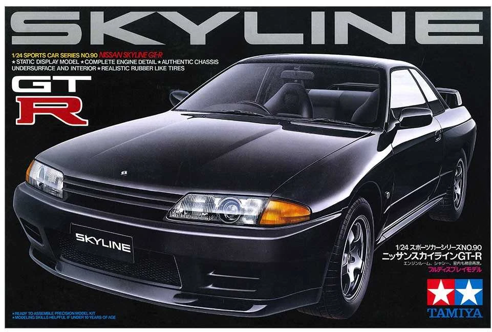 Tamiya - Nissan Skyline GT-R R32 1989, 1/24, 24090