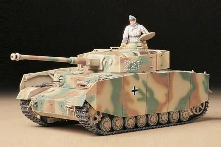 Tamiya Plastikinis tanko modelis - pz Kpfw IV Ausf. H Early Ver., Color