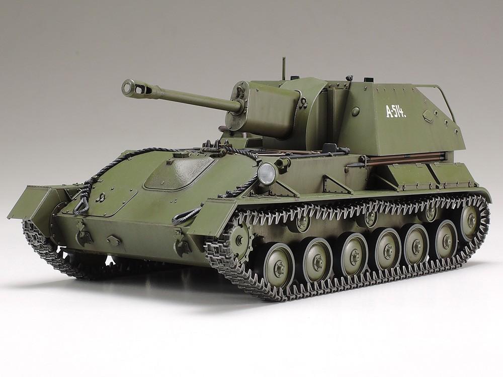 Tamiya SU-76M retro savaeigė patranka 1/35 plastikinis rinkinys