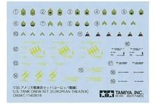 Tamiya JAV tankų įgulos figūrėlės, Europos frontas, 1/35 (35347)