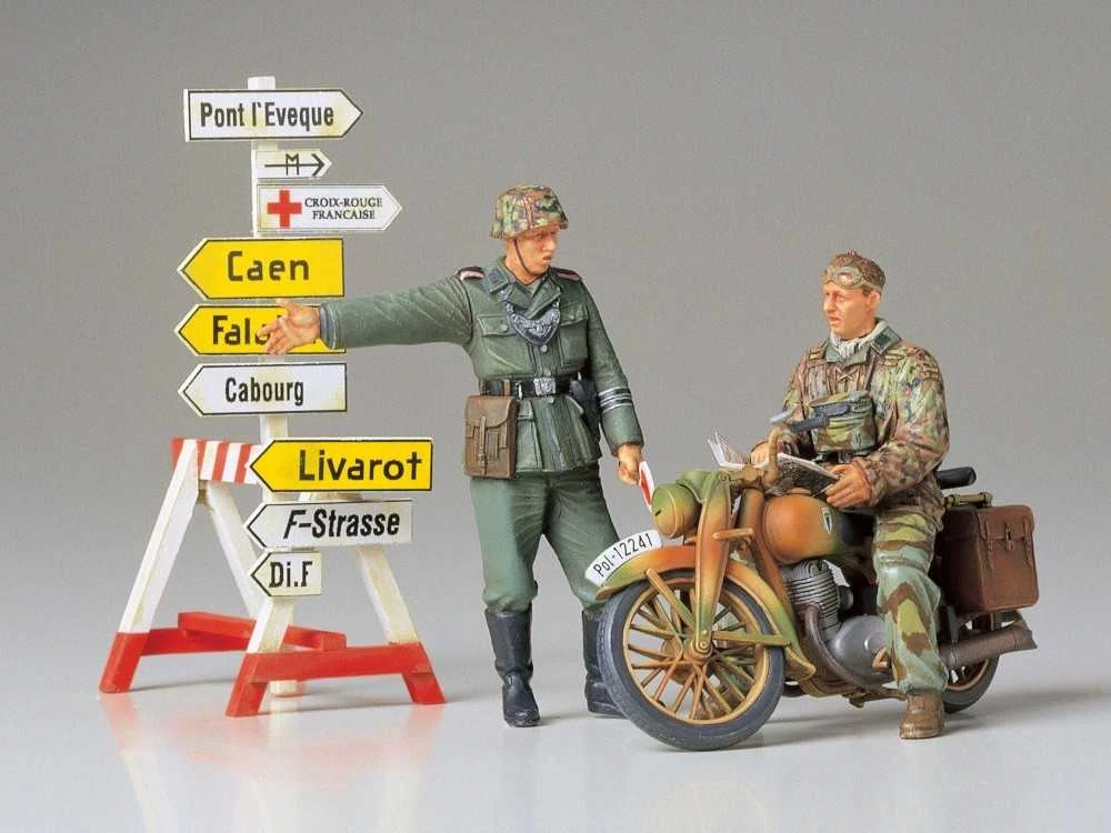 Tamiya – vokiškų motociklų tvarkingas komplektas, 1/35, 35241