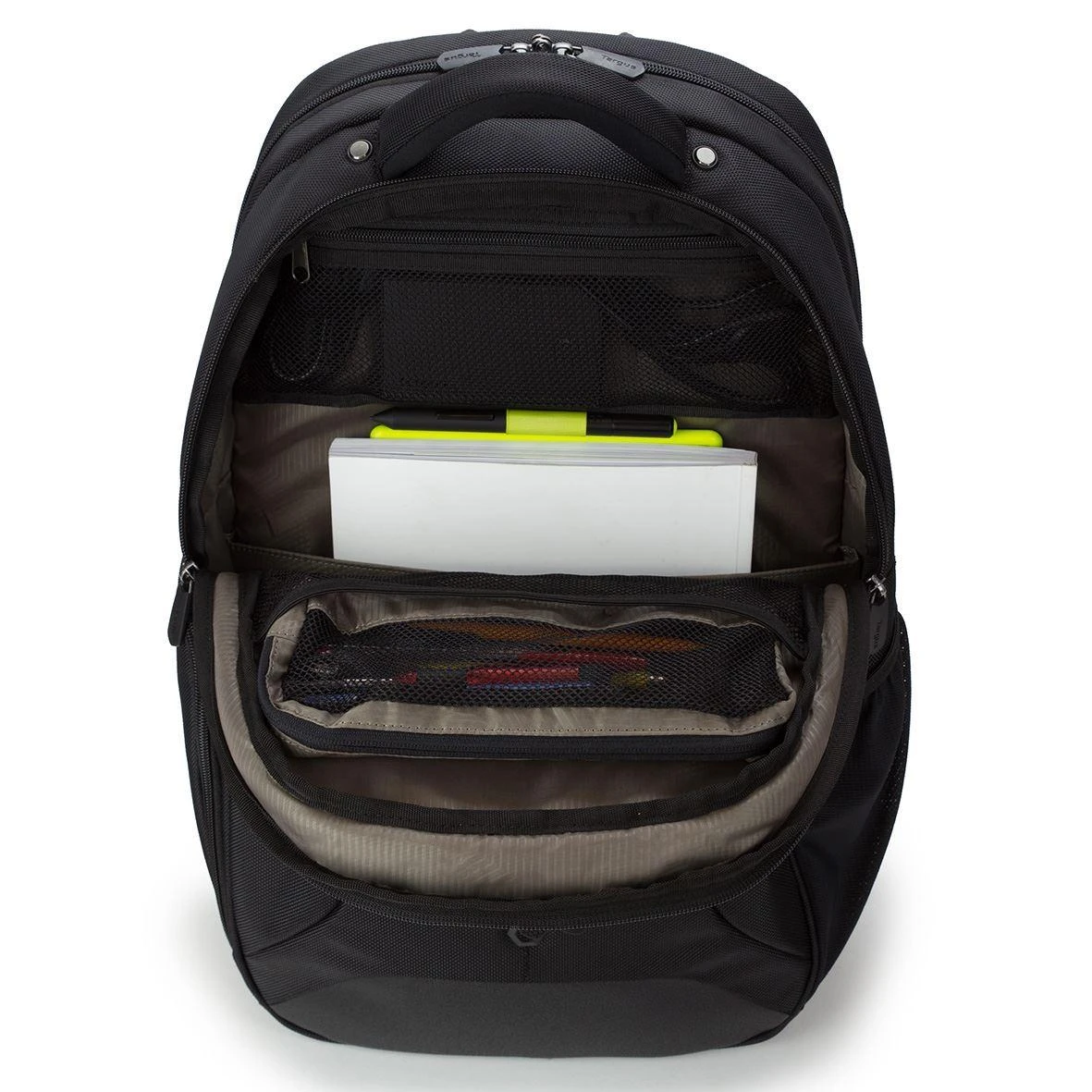 Targus Corporate Traveller Tinka iki 15.6 ", Juodas, Shoulder strap, Backpack