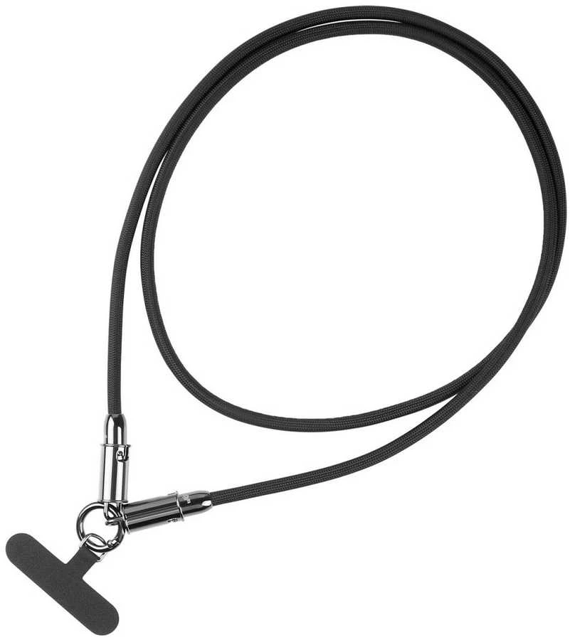 TB 2in1 USB C laidas, raištelis, 1,2 m, juodas