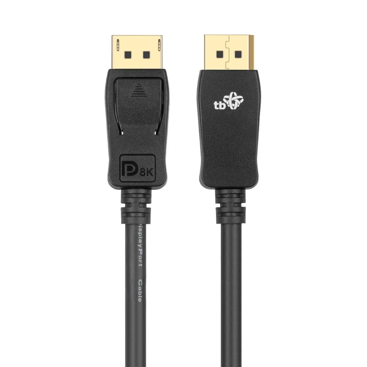 TB kabelis DisplayPort 1,8 m M M v 1.4, juodas