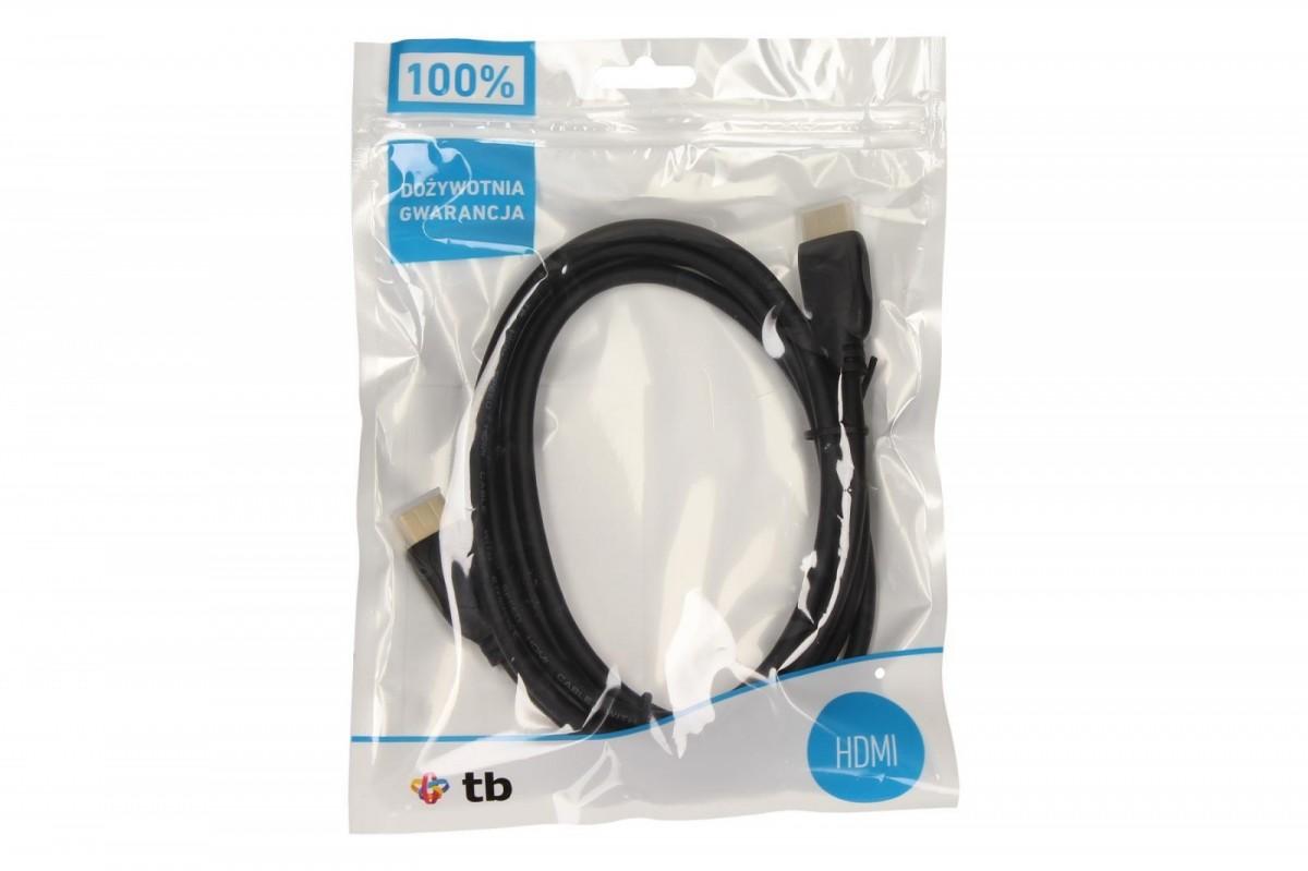HDMI laidas TB - Kabelis HDMI 1.4 1.8 m.
