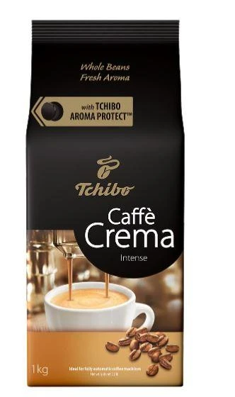 Kavos pupelės Tchibo Cafe Crema Intense 1kg