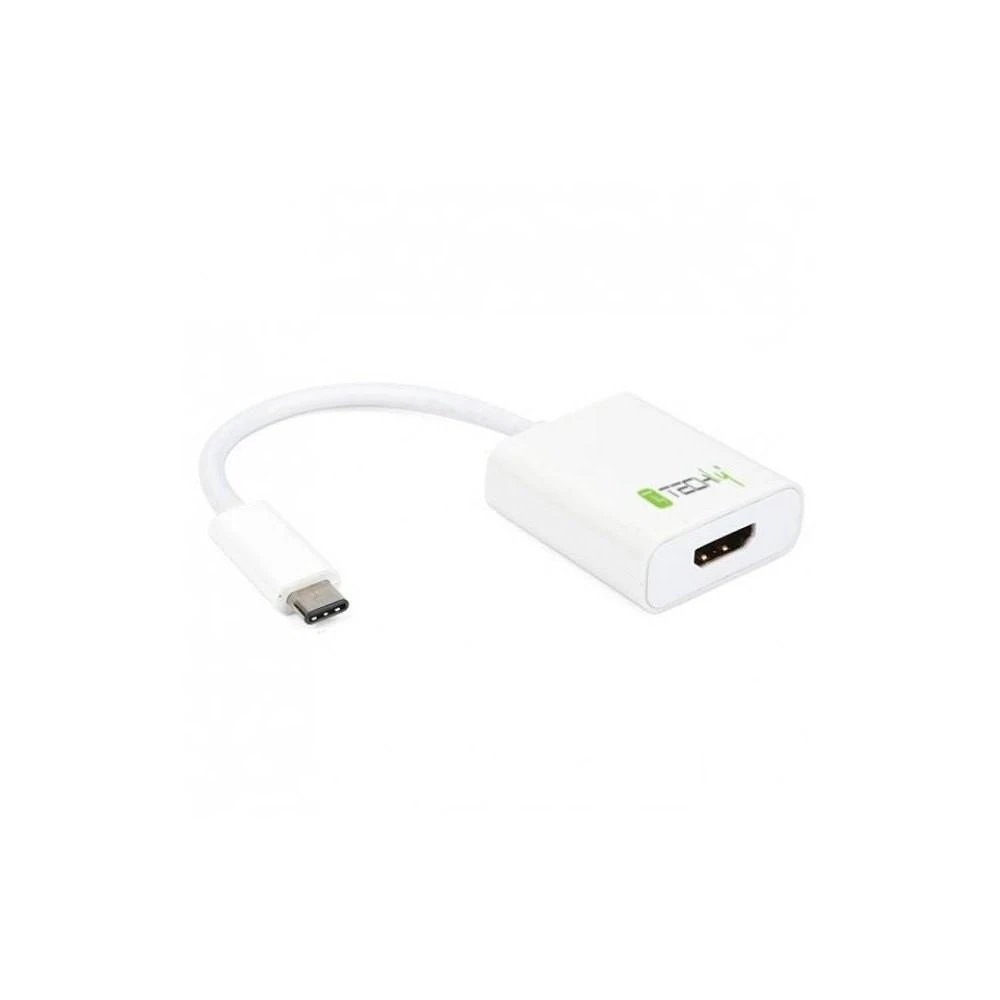Techly IADAP USB31-HDMI USB ekrano adapteris Balta