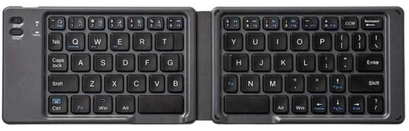 TECHLY USB Bluetooth Foldable Klaviatūra for Planšetė and Išmanusis telefonas