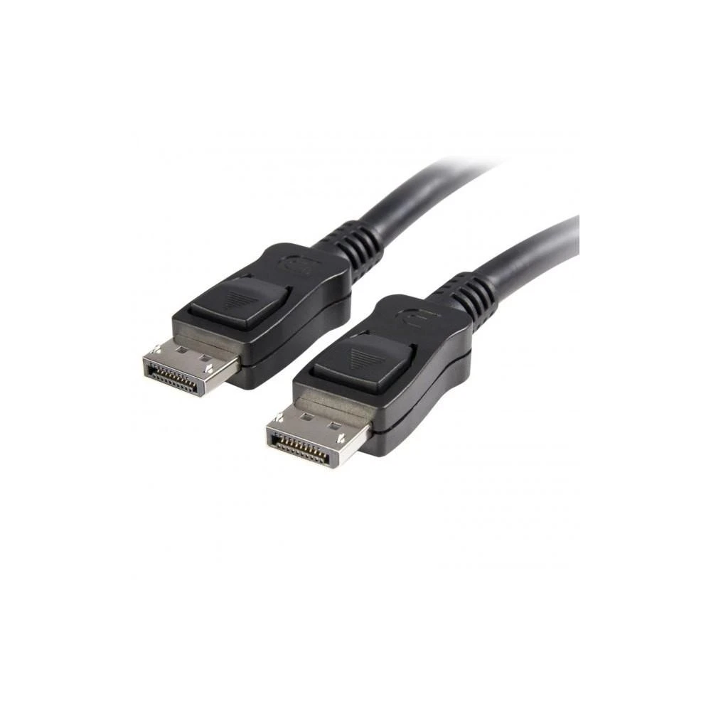 DisplayPort laidas su fiksatoriais