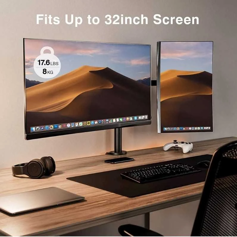 „Techly“ stalinis laikiklis 2 monitoriams 13 "– 32" (ICA-LCD 582-D)