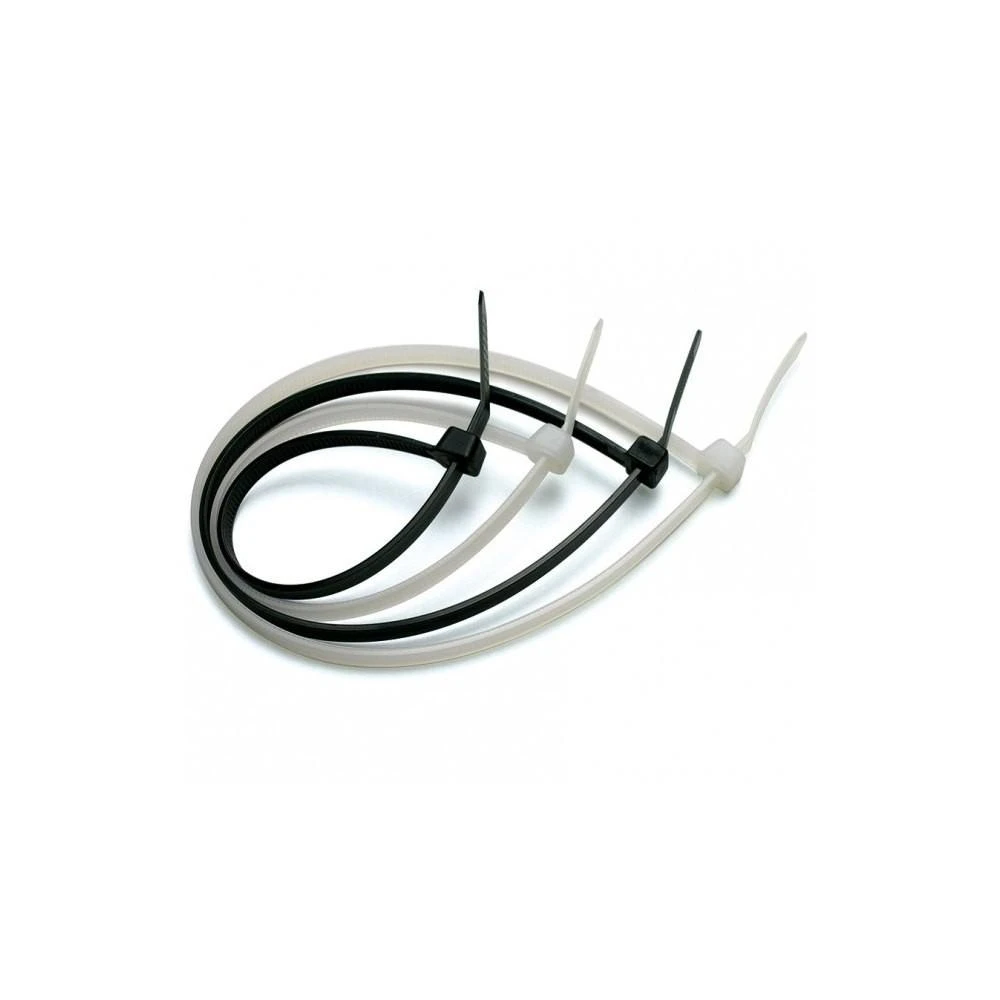 Goobay Techly 280 x 4.8mm kabelių tvirtinimo dirželis Nailonas Juoda 100 vnt
