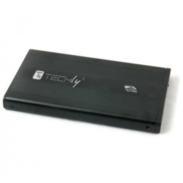 Techly išorinis HDD dėklas, juodas