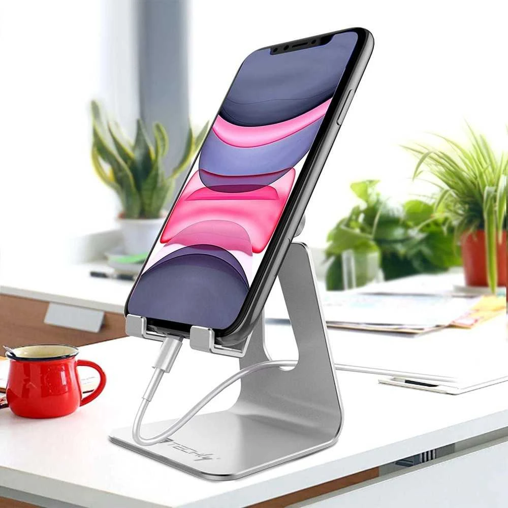 TECHLY Universal and Adjustable Desk Holder for Išmanusis telefonas and Planšetė
