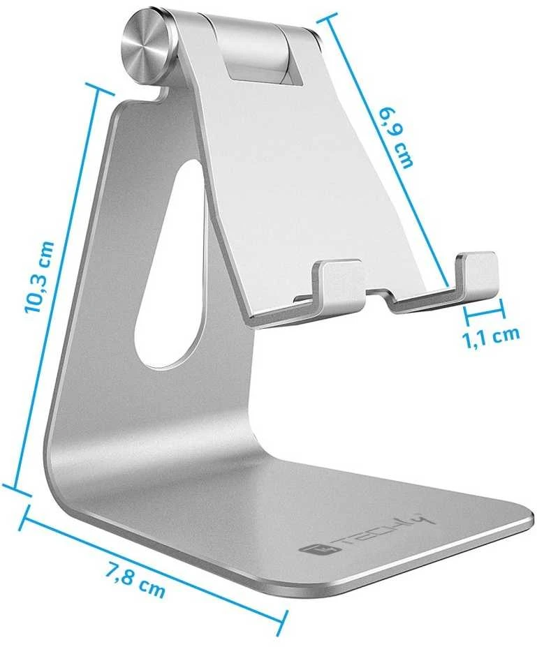 TECHLY Universal and Adjustable Desk Holder for Išmanusis telefonas and Planšetė