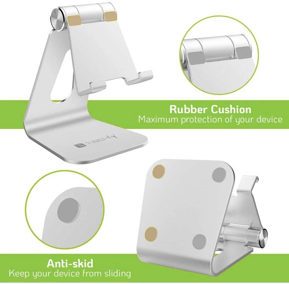 TECHLY Universal and Adjustable Desk Holder for Išmanusis telefonas and Planšetė
