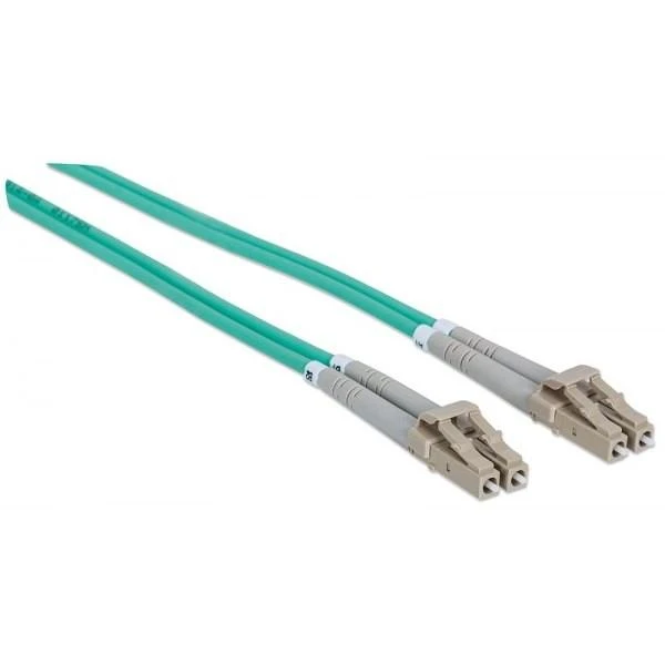 Intellinet Techly 3m LC/LC 50/125 optinio pluošto kabelis Mėlyna