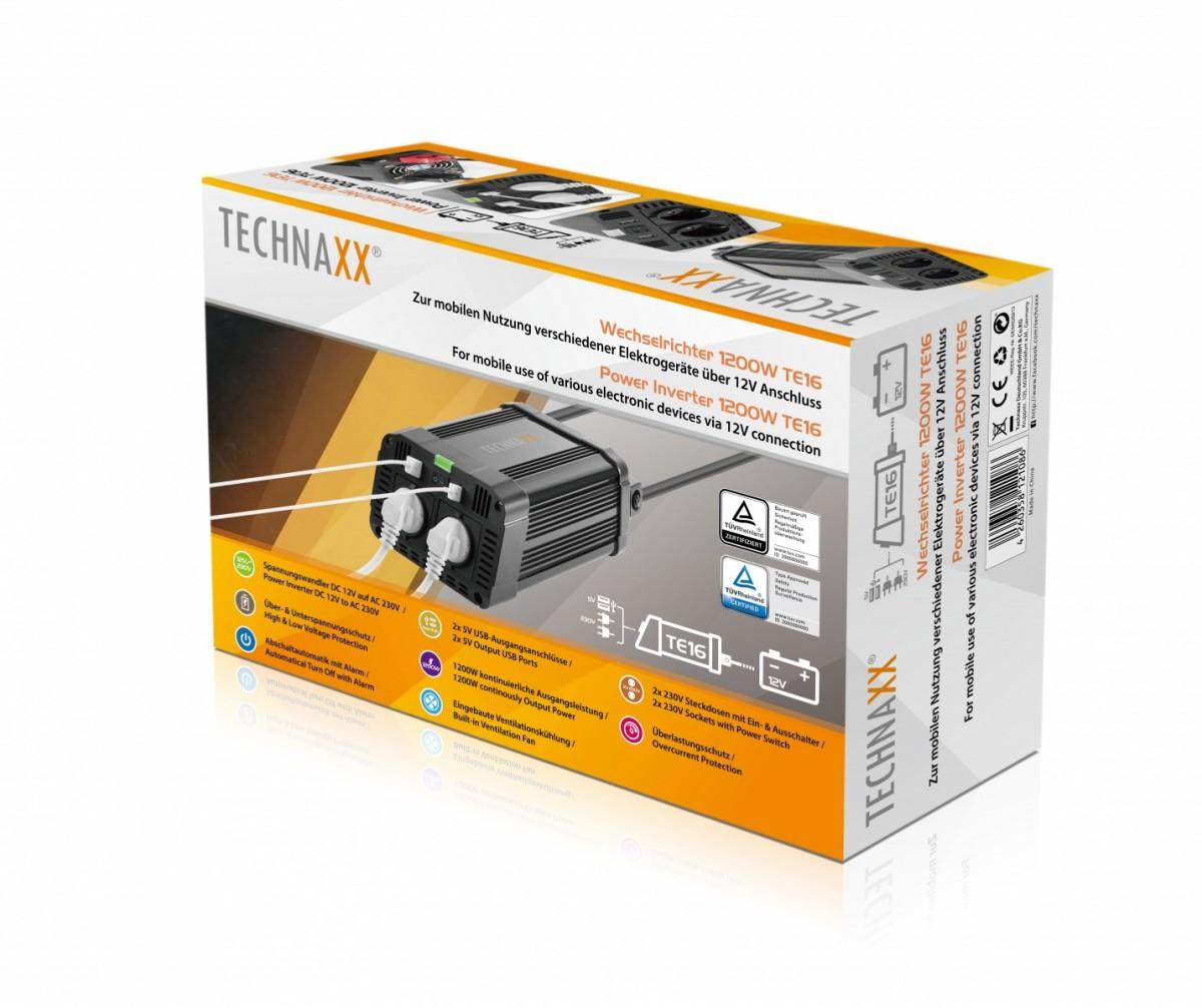Technaxx Power Inverter 1200W TE16