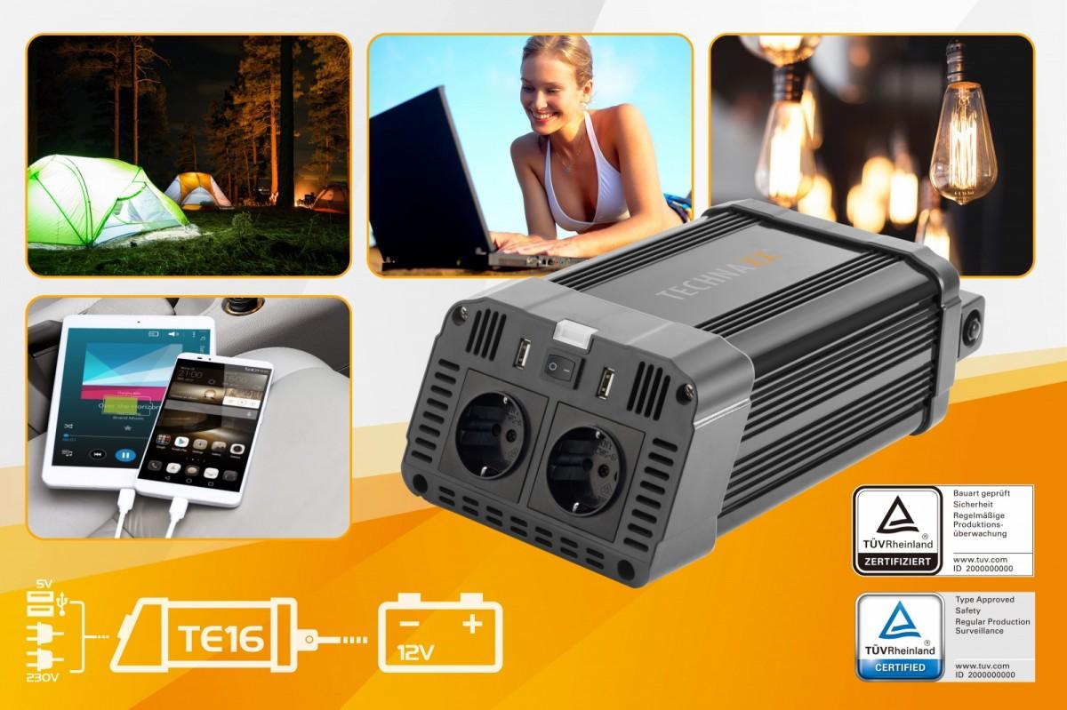 Technaxx Power Inverter 1200W TE16