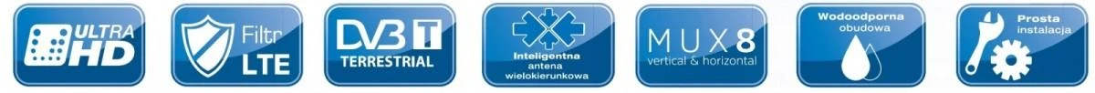 TechniSat RTV antena Technicombo T3-a-0001/6048 kryptinė antena