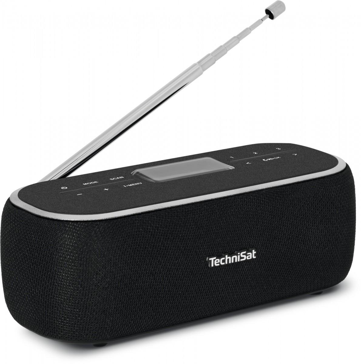 TechniSat nešiojamasis Bluetooth garsiakalbis su DAB+ radiju, 6 W, 0000/3968