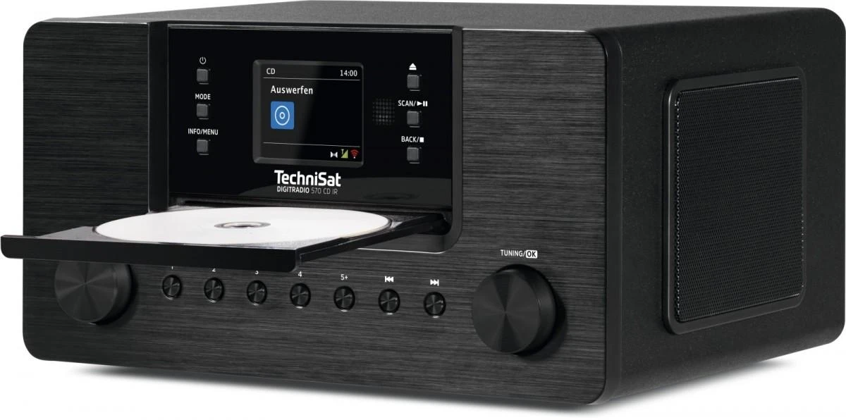 Technisat DigitRadio 570 CD IR juoda