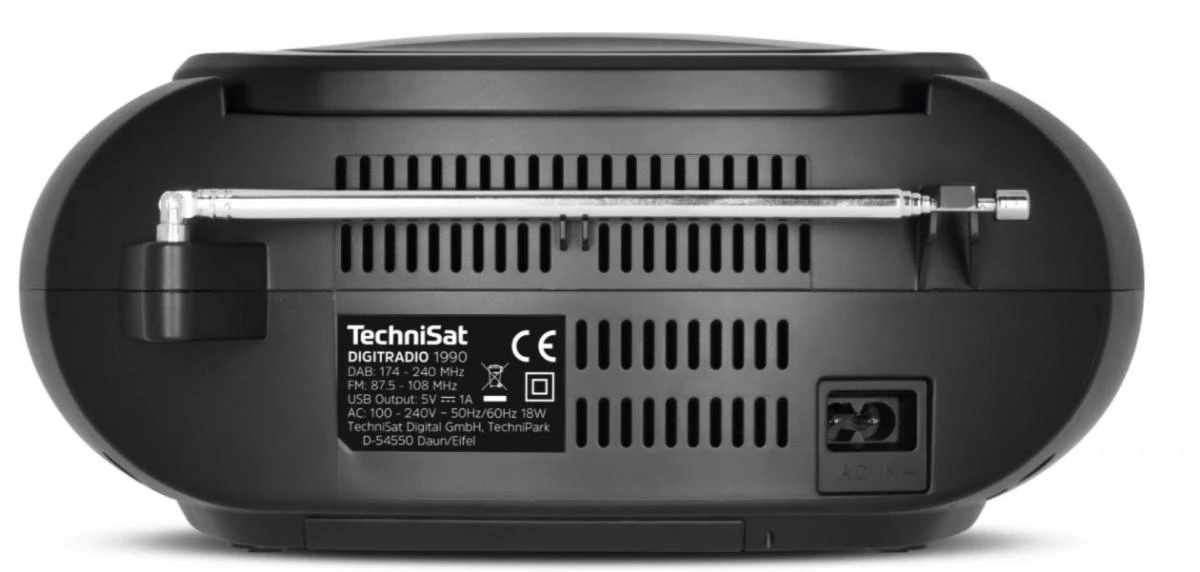 TechniSat Radijas DIGITRADIO 1990 DAB + BT USB CD