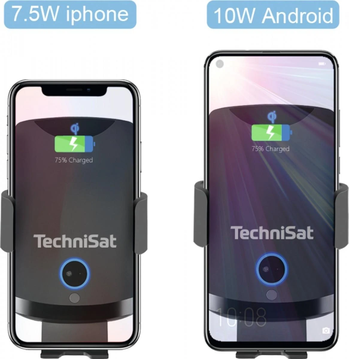 TechniSat SmartCharge 2 automobilinis laikiklis nuo prekystalio