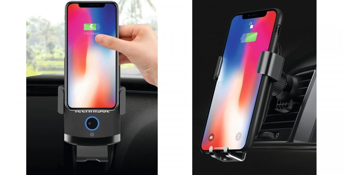 TechniSat SmartCharge 2 automobilinis laikiklis nuo prekystalio