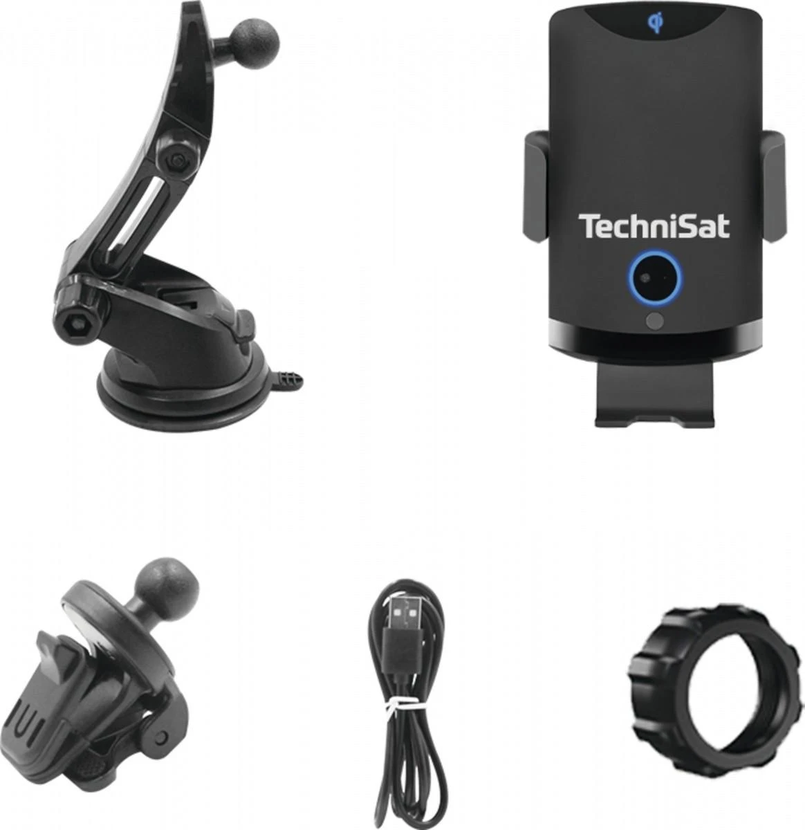 TechniSat SmartCharge 2 automobilinis laikiklis nuo prekystalio