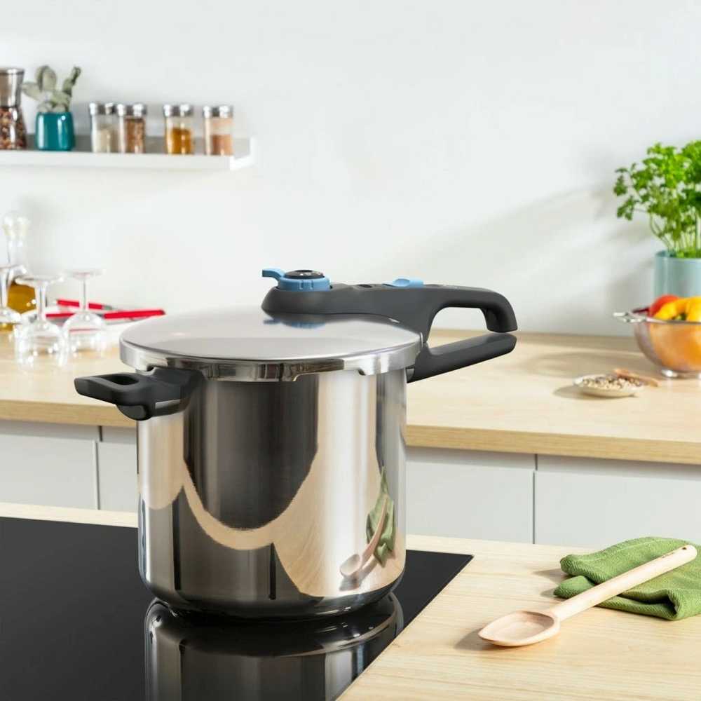 Slėginė viryklė TEFAL SECURE TRENDY 8L P2584401