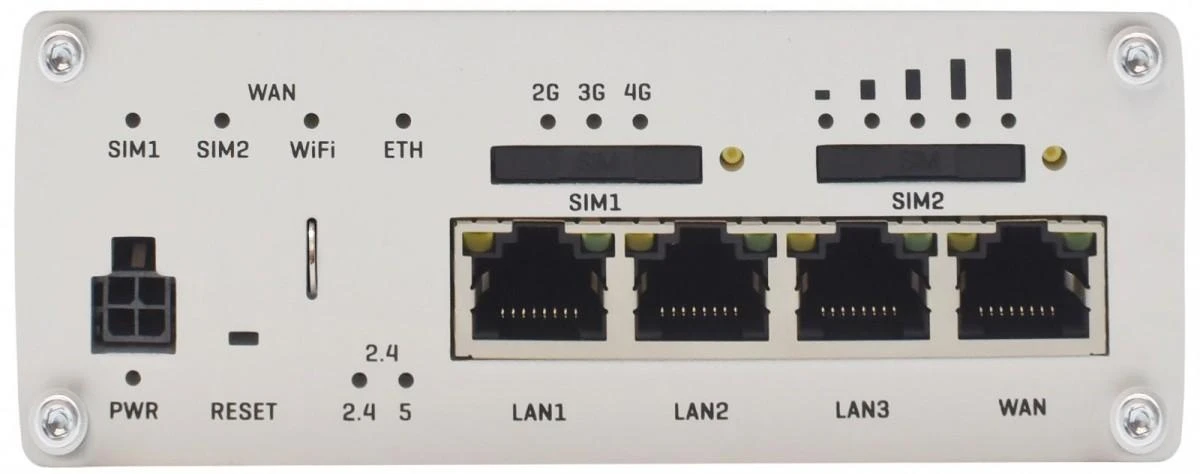 Šakotuvas Maršrutizatorius belaidis Teltonika RUTX11000000 (3G/4G/LTE SIM, 3G/4G/LTE USB, 2,4 GHz, 5 GHz)