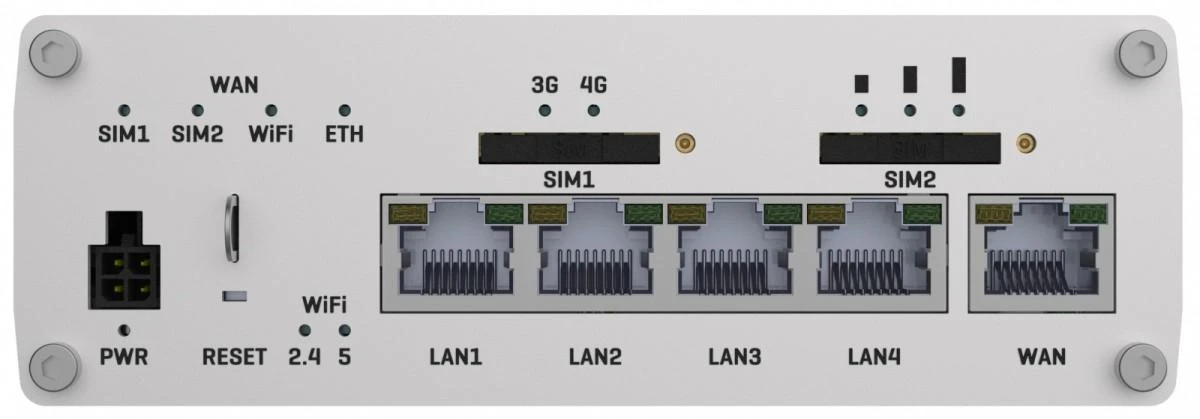 Šakotuvas TELTONIKA IOT ROUTER RUTX14 2XLTE(CAT12)+ETH+WIFI