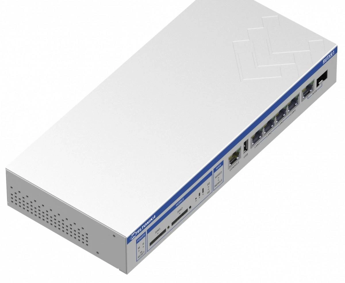 Šakotuvas Teltonika RUTXR LTE Maršrutizatorius | Enterprise Rack-Mountable SFP/LTE Maršrutizatorius | RUTXR1 | 802.11ac | 867 Mbit/s | 10/100/1000 Mbit/s | Ethernet LAN (RJ-45) jungtys 4xLAN jungtys, 1xSFP port, 1xWAN port | MU-MiMO Yes | 4G | 1