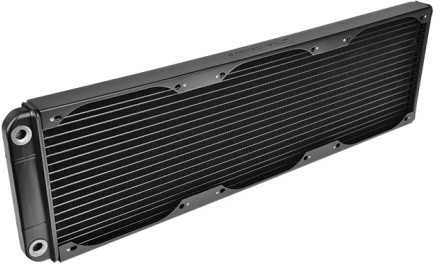 Juodas Pacific R540S radiatorius su G 1/4 jungtimis