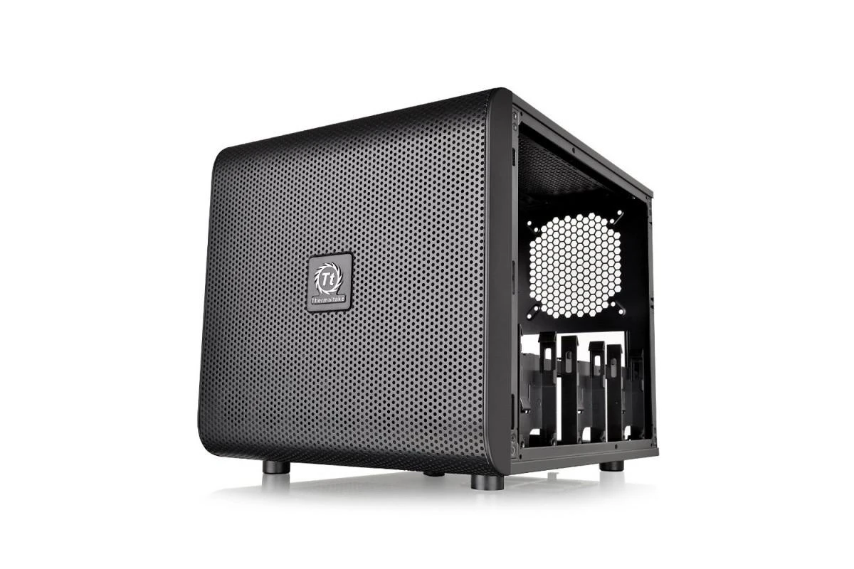 Korpusas Thermaltake Core V21 microATX Window Juodas