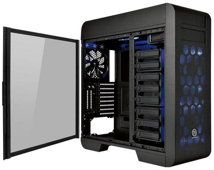 Housing Thermaltake Core V71 TG CA-1B6-00F1WN-04 (ATX, Extended ATX, Micro ATX, Mini ITX, juodos spalvos)