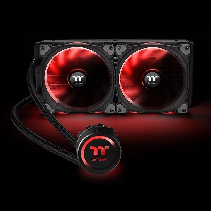 Vandens aušinimas „Thermaltake Floe Riing RGB 280“ (CL-W167-PL14SW-A)