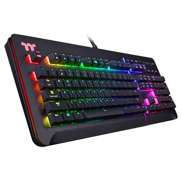 Klaviatūra Thermaltake Level 20 RGB Juodas Cherry MX Sidabrinis