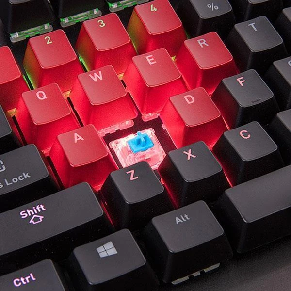 Klaviatūra Thermaltake Level 20 RGB Juodas Cherry MX Sidabrinis